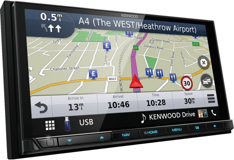 Kenwood DNX9190DABS high end navigatie dab wifi carplay android