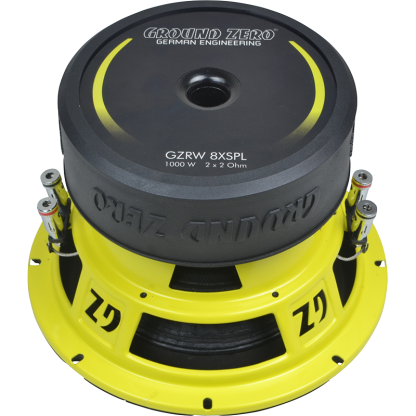 Ground Zero GZRW8-XSPL subwoofer 8 inch 1000 watts SPL DVC 2 ohms