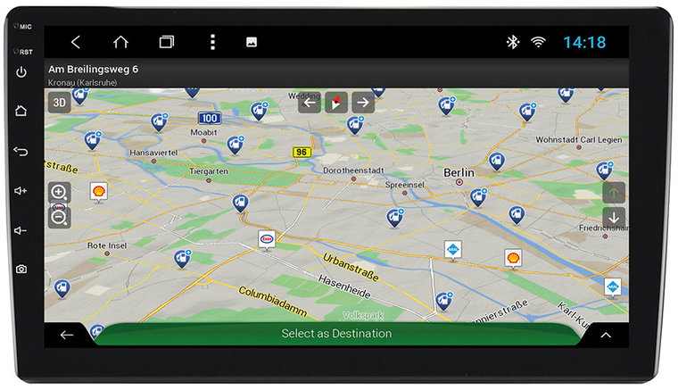 ESX VNC1015-DBJ custom fit android camper &amp; truck navigatie radio Citro&euml;n Jumper