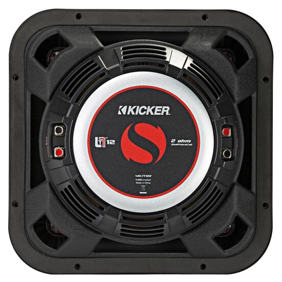 Kicker Solobaric L7T124 subwoofer 12 inch 600 watts RMS DVC 4 ohms
