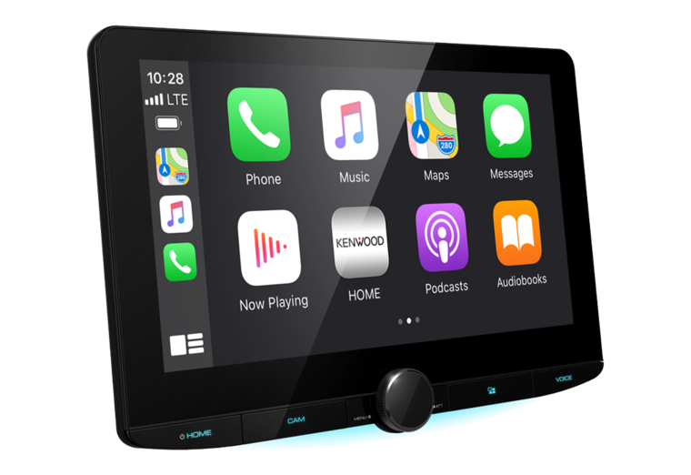 Kenwood DMX9720XDS 2-din 10.1 inch multi media scherm Apple Carplay & Android Auto
