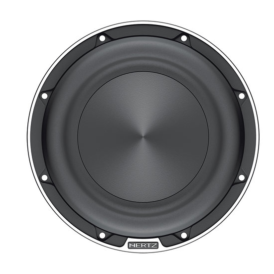 Hertz Mille ML2000.3 Legend high end 8 inch subwoofer 700 watts RMS 4 ohms