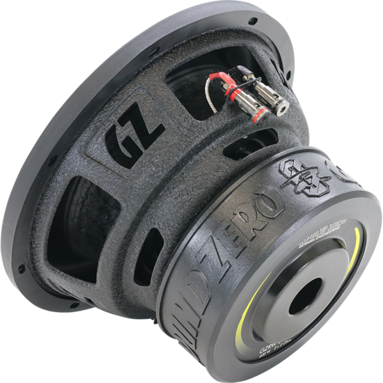 Ground Zero GZRW25-D2 subwoofer 10 inch 600 watts RMS DVC 2 ohms