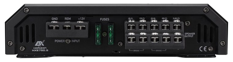 ESX Horizon HXE750.5 versterker 5 kanaals 750 watts RMS