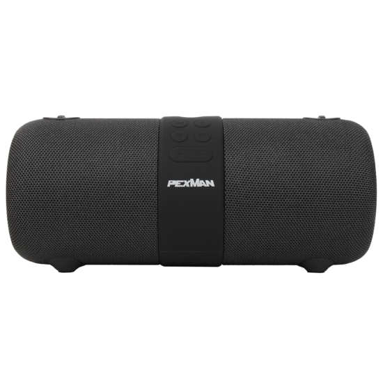 PEXMAN PM-10B (BLACK) bluetooth speaker 2 x 10 watts IPX6 met fm radio