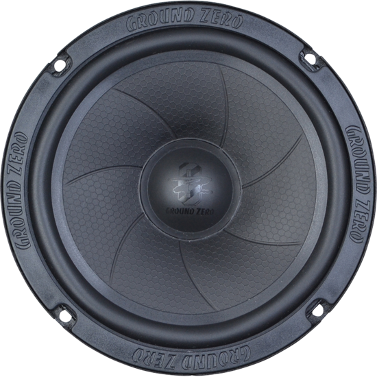Ground Zero Iridium GZIC-165.2 luidspreker set 16,5 cm 2-weg compo 100 watts RMS