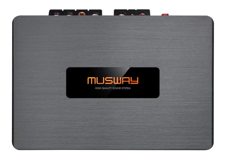 MusWay MX-TWO100 versterker 2 kanaals met 400 watts RMS met EPS