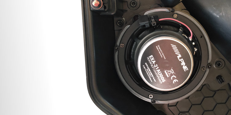 Alpine SPC-106S907-2 custom fit 16,5 cm compo set 100 watts RMS Mercedes Sprinter 907 - 910