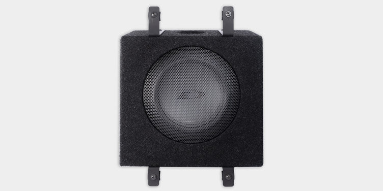 Alpine SWC-W84S907 custom fit 8 inch subwoofer kist voor Mercedes Sprinter