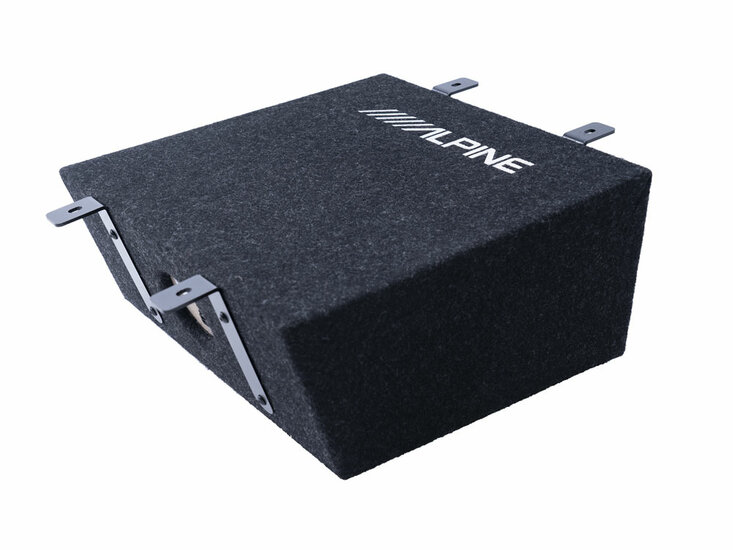 Alpine SWC-W84S907 custom fit 8 inch subwoofer kist voor Mercedes Sprinter