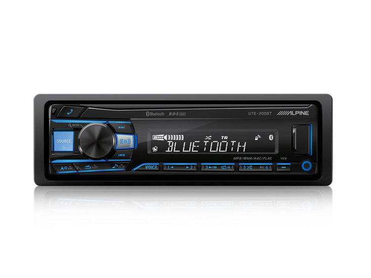 Alpine UTE-200BT autoradio met bluetooth usb en aux