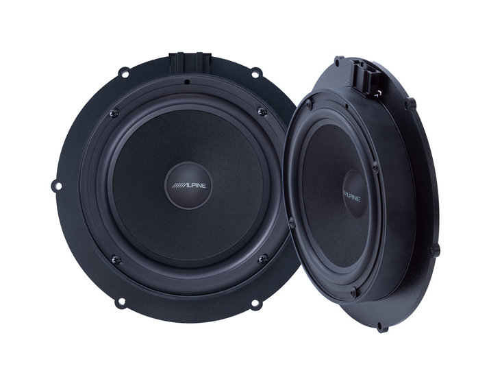 Alpine SPC-106T6-2 custom fit 16,5 cm compo set 100 watts RMS voor Volkswagen Transport T6