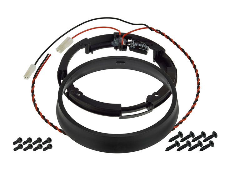 Alpine SPC-R100S universeel op / onderbouw 12 cm radial fullrange luidspreker set 45 watts RMS