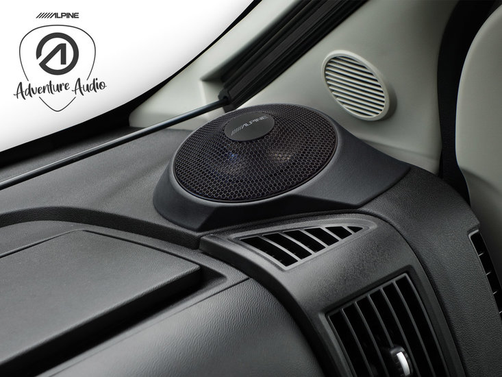 Alpine SPC-R100-DU custom fit luidspreker set voor Ducato / Boxer &amp; Jumper