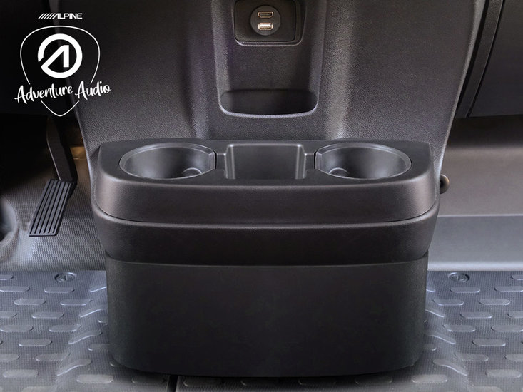 Alpine SWC-D84DU custom fit subwoofer systeem 8 inch voor Ducato / Jumper &amp; Boxer