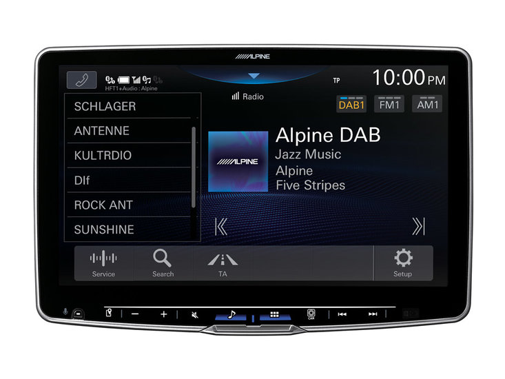 Alpine iLX-F115D (Halo) 11 inch DAB+ autoradio met Apple Carplay &amp; Android Auto
