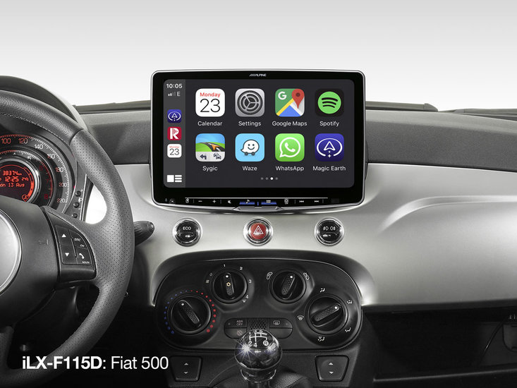 Alpine iLX-F115D (Halo) 11 inch DAB+ autoradio met Apple Carplay &amp; Android Auto