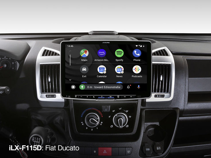Alpine iLX-F115D (Halo) 11 inch DAB+ autoradio met Apple Carplay &amp; Android Auto