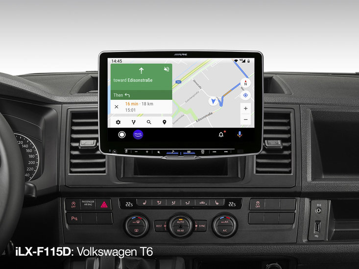 Alpine iLX-F115D (Halo) 11 inch DAB+ autoradio met Apple Carplay &amp; Android Auto
