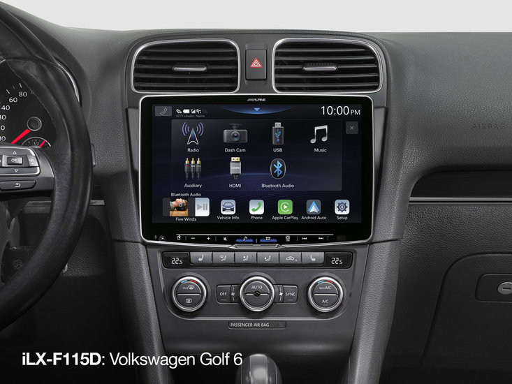 Alpine iLX-F115D (Halo) 11 inch DAB+ autoradio met Apple Carplay &amp; Android Auto