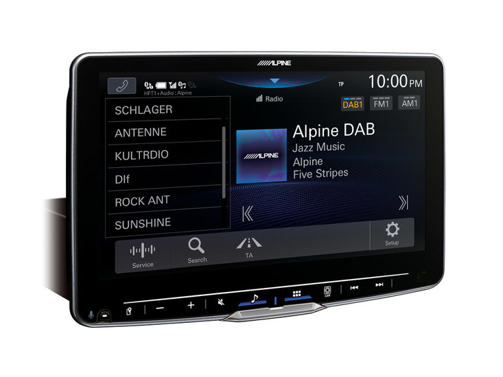 Alpine iLX-F905D (Halo) 9 inch DAB+ autoradio met Apple Carplay &amp; Android Auto