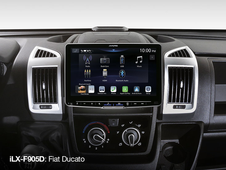 Alpine iLX-F905D (Halo) 9 inch DAB+ autoradio met Apple Carplay &amp; Android Auto