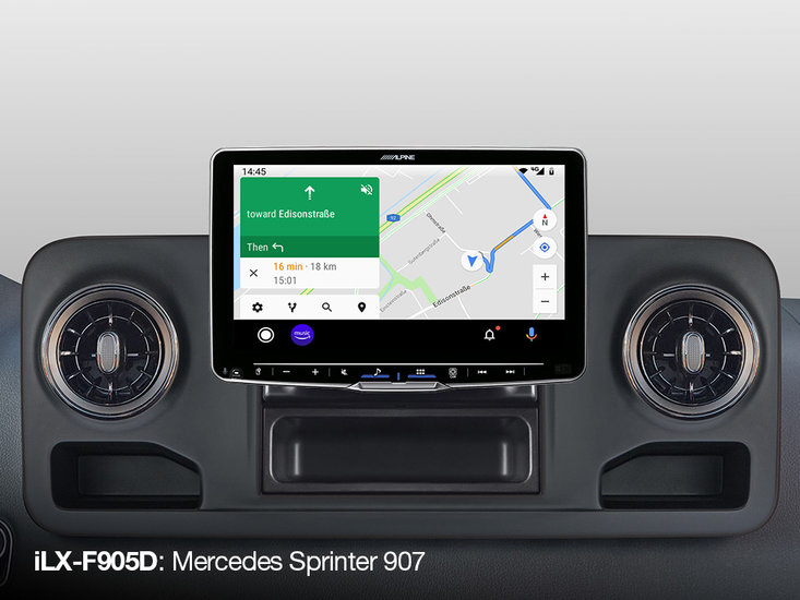 Alpine iLX-F905D (Halo) 9 inch DAB+ autoradio met Apple Carplay &amp; Android Auto