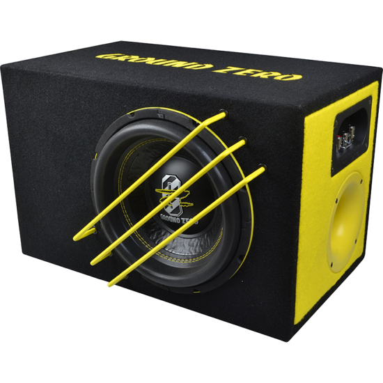 Ground Zero GZRB-25SPL bassreflex kist 1000 watts SPL DVC 2 ohms