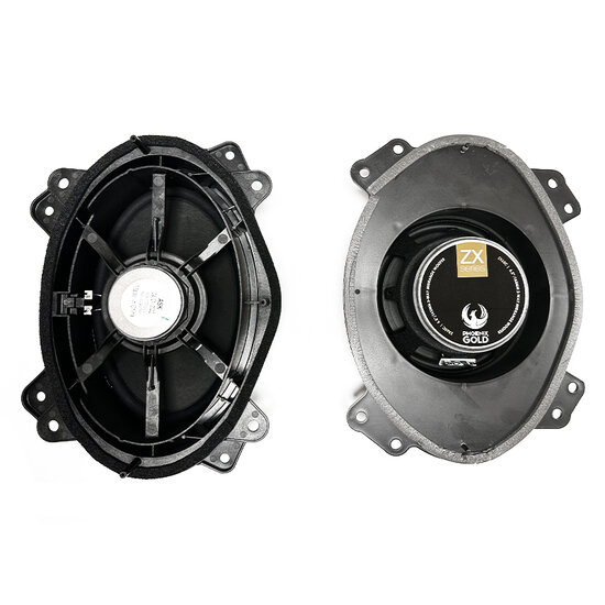 Phoenix Gold ZDSKI1 Isuzu 16,5 cm custom fit luidspreker set 80 watts RMS