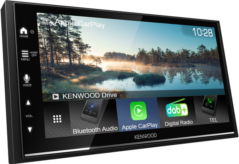 Kenwood DMX7722DABS autoradio wireless Apple Carplay &amp; Android Auto Wifi bluetooth