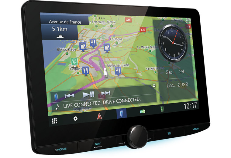 Kenwood DNR922RVS navigatie camper/truck 10.1 inch HD touchscreen