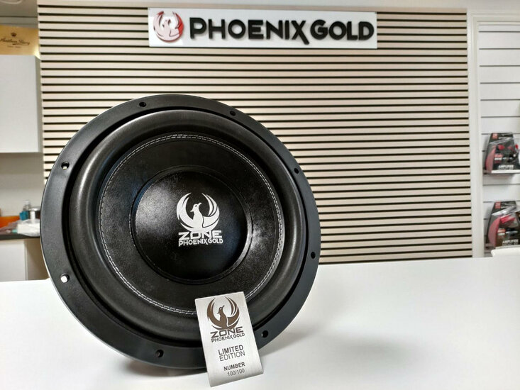 Phoenix Gold Z-ONE122 Limited Edition  subwoofer 12 inch 2000 watts RMS DVC 2 ohms