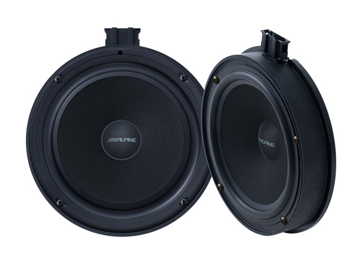 Alpine SPC-106CRA2-2 custom fit 16,5 cm compo set 100 watst RMS voor Volkswagen Crafter 2 &amp; MAN TGE