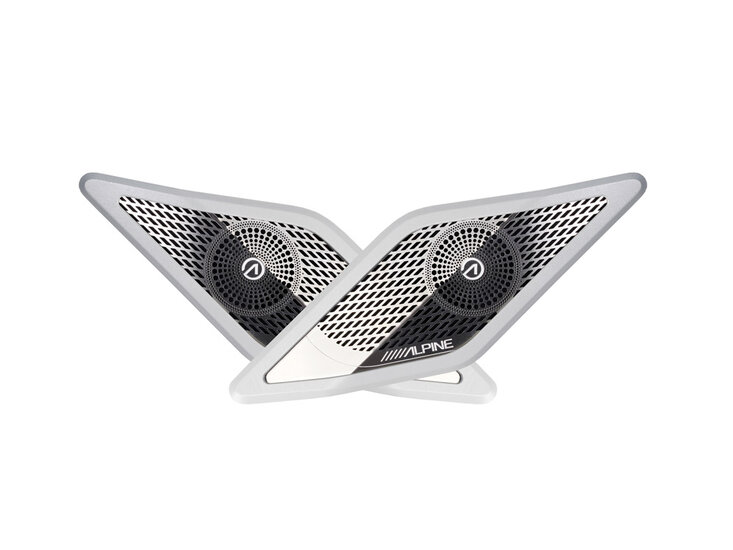 Alpine SPC-106CRA2-2 custom fit 16,5 cm compo set 100 watst RMS voor Volkswagen Crafter 2 &amp; MAN TGE