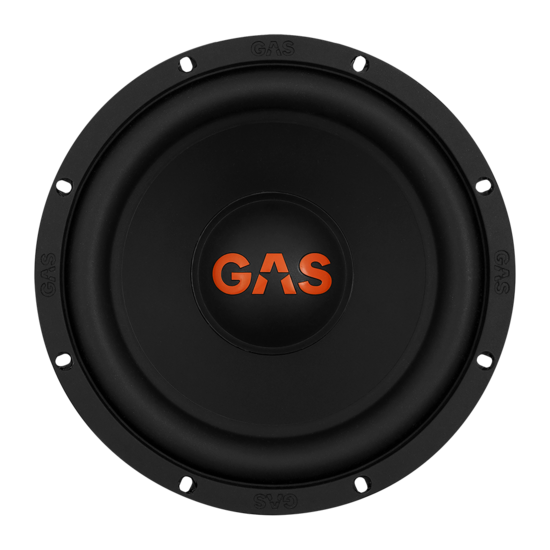 GAS AUDIO MAD S2-8D2 subwoofer 8 inch 250 watts RMS DVC 2 ohms