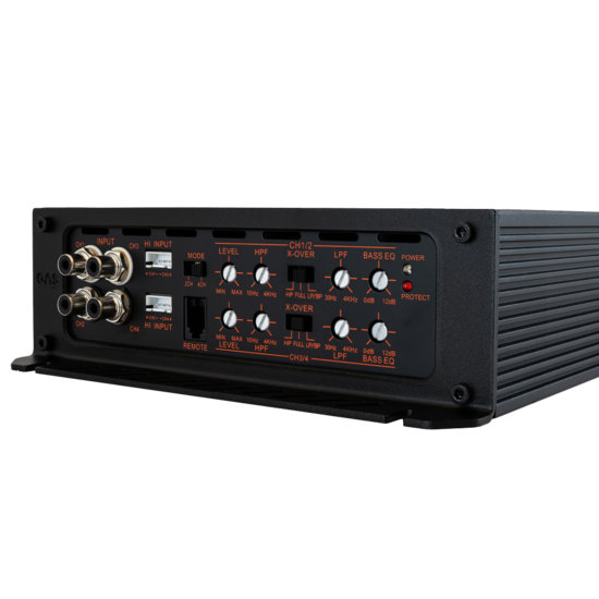 GAS AUDIO MAX A2-150.4 versterker 4 kanaals 920 watts RMS