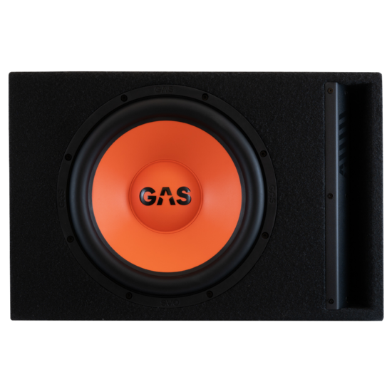 GAS AUDIO MAD B2-112 bassreflex subwoofer kist 12 inch 350 watts RMS 4 ohms