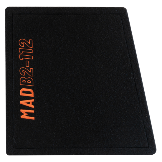 GAS AUDIO MAD B2-112 bassreflex subwoofer kist 12 inch 350 watts RMS 4 ohms