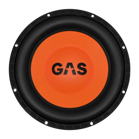 GAS AUDIO MAD S1-104 subwoofer 10 inch 250 watts RMS 4 ohms