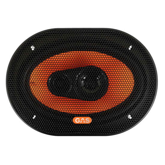 GAS AUDIO MAD X2-694 luidspreker set 3-weg 6 x 9 inch 130 watts RMS 4 ohms