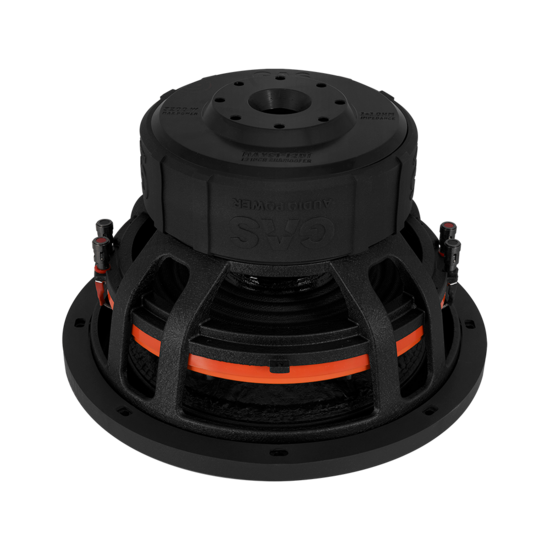 GAS AUDIO MAX S1-12D2 high power subwoofer 12 inch 1600 watts RMS DVC 2 ohms