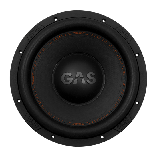 GAS AUDIO MAX S1-12D1 high power subwoofer 12 inch 1600 watts RMS DVC 1 ohms