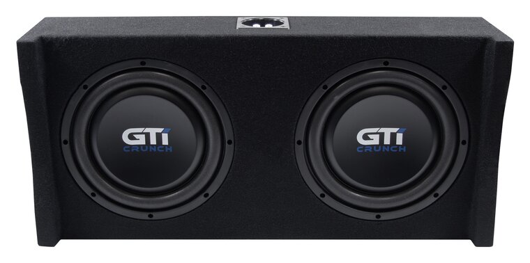 Crunch GTi250S "downfire" gesloten subwoofer kist 10 inch 250 watts RMS