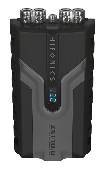 Hifonics Zeus ZXT10.0 hybride powercap 10 farad met voltage display