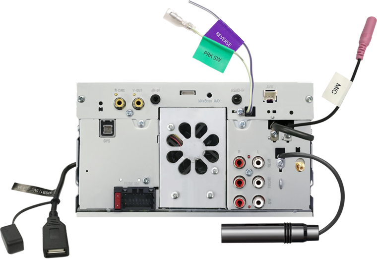 Kenwood DMX7722DAB-CAMPER sygic navigatie bluetooth wireless Android Auto & Apple Carplay