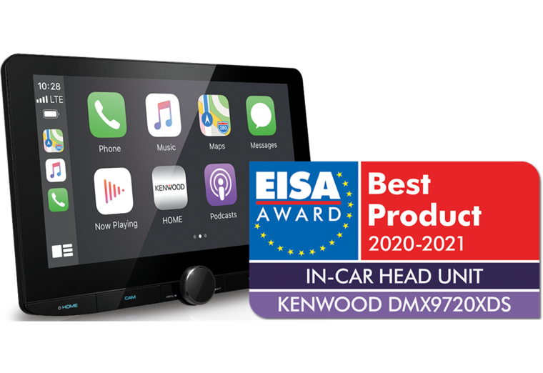Kenwood DMX9720XDS-CAMPER 2-din 10.1 inch multi media camper navigatie scherm Apple Carplay & Android Auto