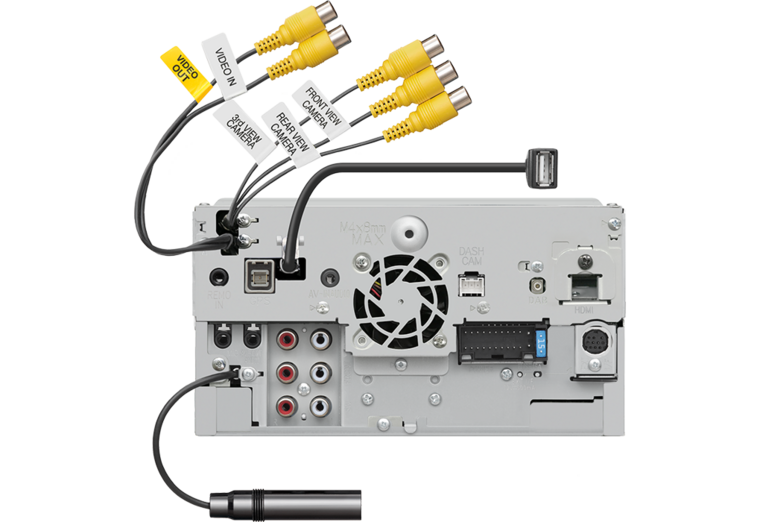 Kenwood DMX9720XDS-CAMPER 2-din 10.1 inch multi media camper navigatie scherm Apple Carplay & Android Auto