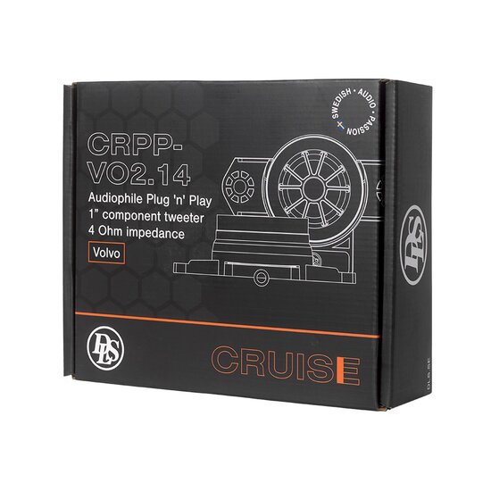 DLS Cruise CRPP-VO2.14 high end tweeter upgrade set 50 watts RMS H/K en B&W modellen