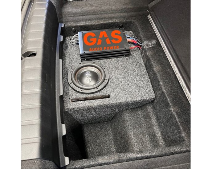 GAS BMW i4 PACK custom 6.5 inch subwoofer systeem voor BMW i4