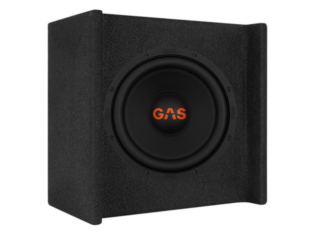 GAS AUDIO DIV VAN SET custom fit 8 inch 250 watts RMS kist voor diverse bestelbussen